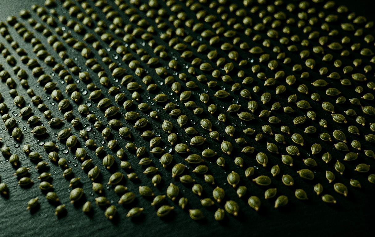 Structured patterns of nutritional elements